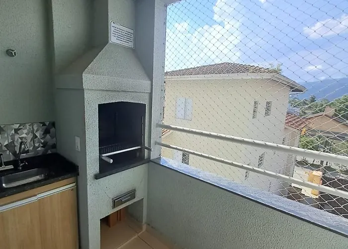 Apto no Itaguá - Varanda Gourmet e Lazer completo Ubatuba
